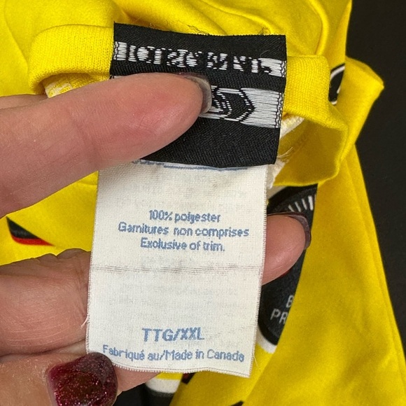 Louis Garneau Yellow 1/2 Zip Bicycle Cycling Top XXL - Picture 8 of 16